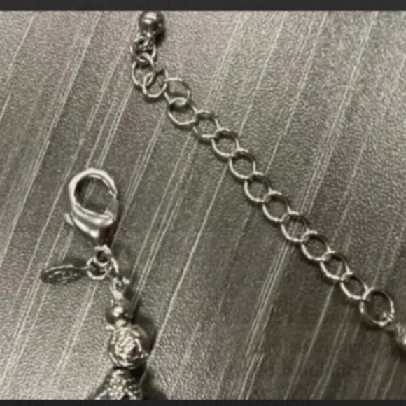 Premier Designs Faux Turquoise & Brown Glass Stone Chunky Beaded Necklace - Picture 5 of 5